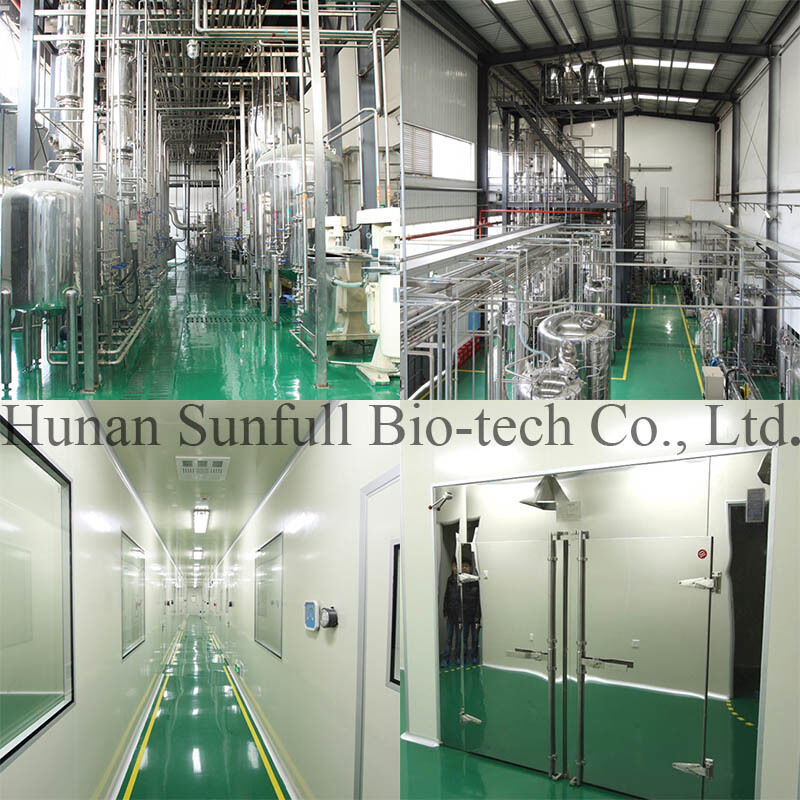 100% cloridrato de berberina natural 97% 98% de raiz de Coptis chinensis com número CAS 633-65-8