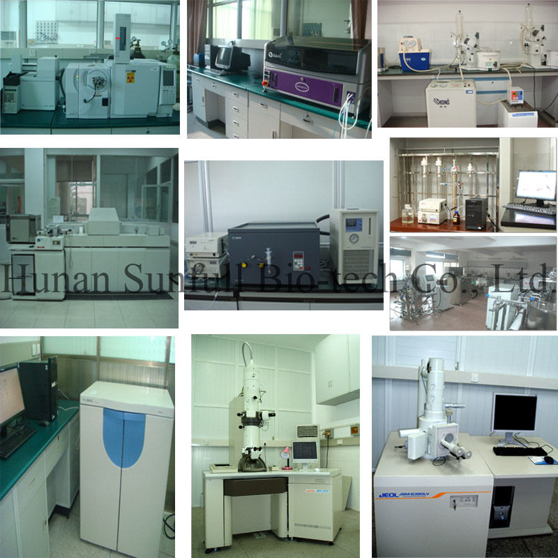 100% cloridrato de berberina natural 97% 98% de raiz de Coptis chinensis com número CAS 633-65-8