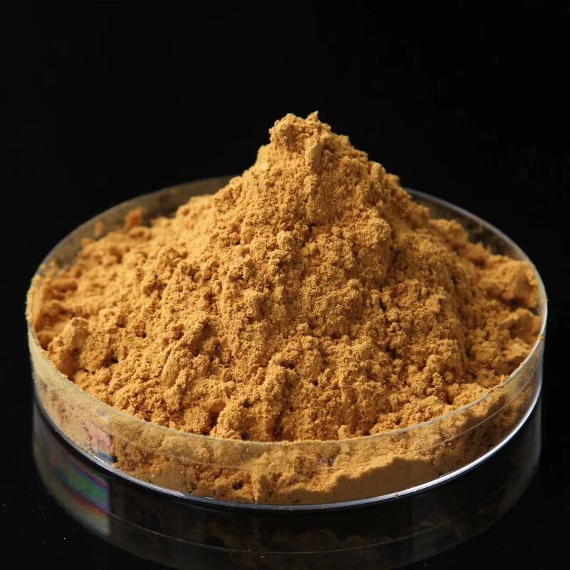 Extracto de cogumelo Shiitake de alta qualidade 50% Lentinan Brown Yellow Powder para aplicações alimentares e medicinais