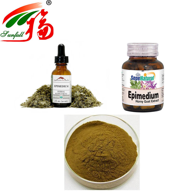 Extrato de Epimedium 100% Natural Direto da Fábrica 30% de Icariinas para Suplementos de Saúde e Potencializador Sexual