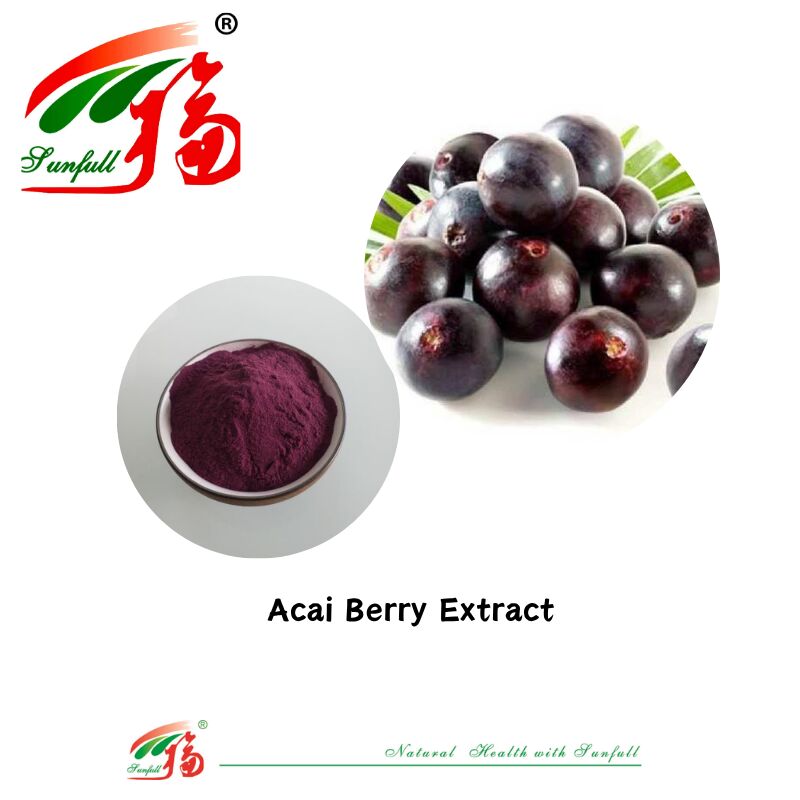 Fábrica Hunan Sunfull Fornecer Antioxidantes Naturais de Alta Qualidade Antocianinas 1%-25% Extracto de Beterraba/Alderberry/Acai Berry/Cebolinha