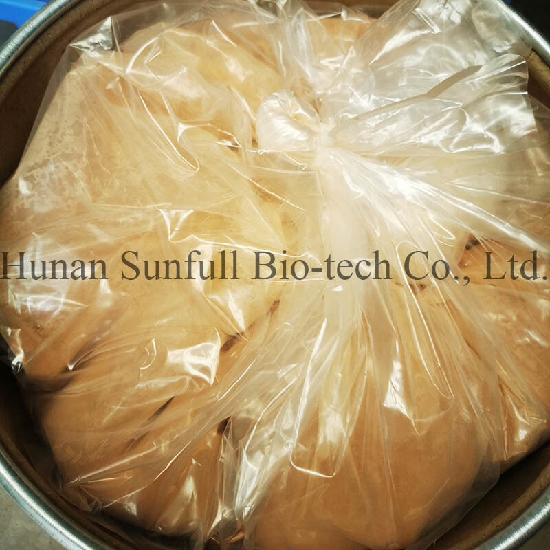 100% Berberina hcl natural 97% 98% de raiz de Coptis chinensis com número CAS 633-65-8