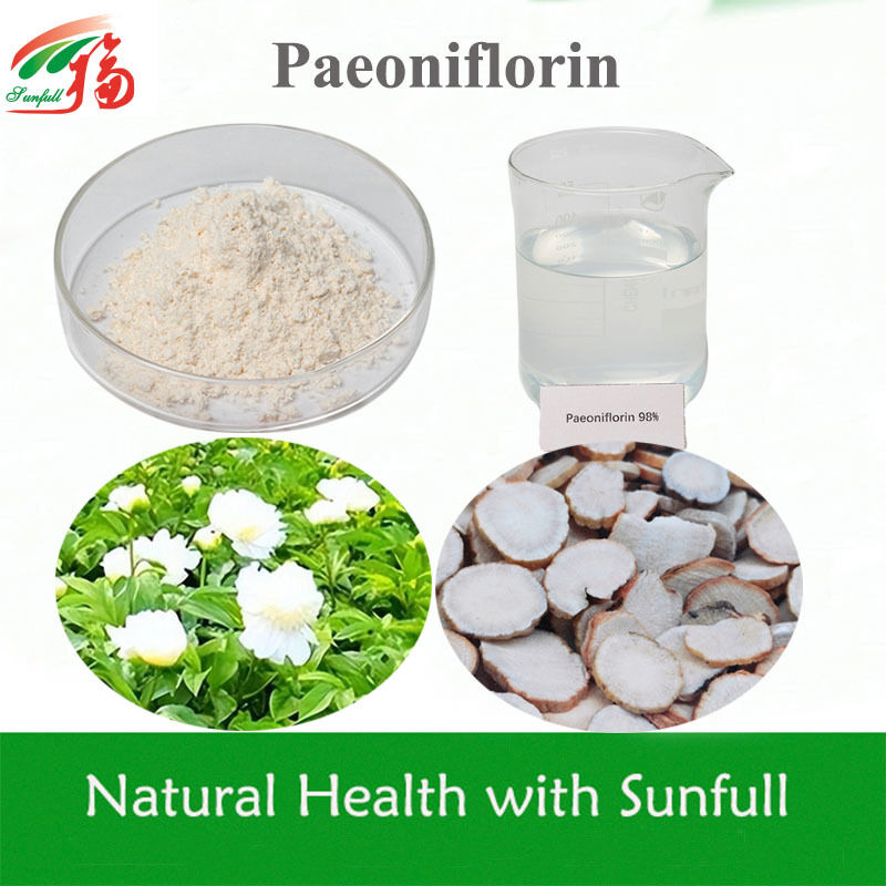 Extrato de Raiz de Paeonia Albiflora 50% Paeoniflorina com Efeito Clareador de Pele como Ingrediente Cosmético