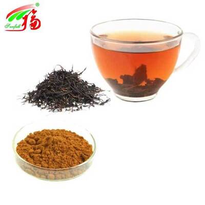 Teoflavinas Extracto de chá preto 20% 30% 40% Teabrownin Saúde Alimentos antioxidante